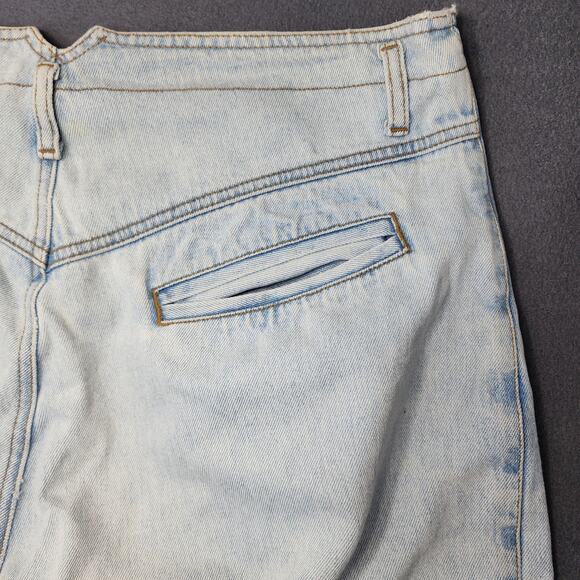 Vintage Seruchi Womens Jeans Size 20 (36x30) Button Fly Light Wash Hong Kong 80s - Picture 13 of 16